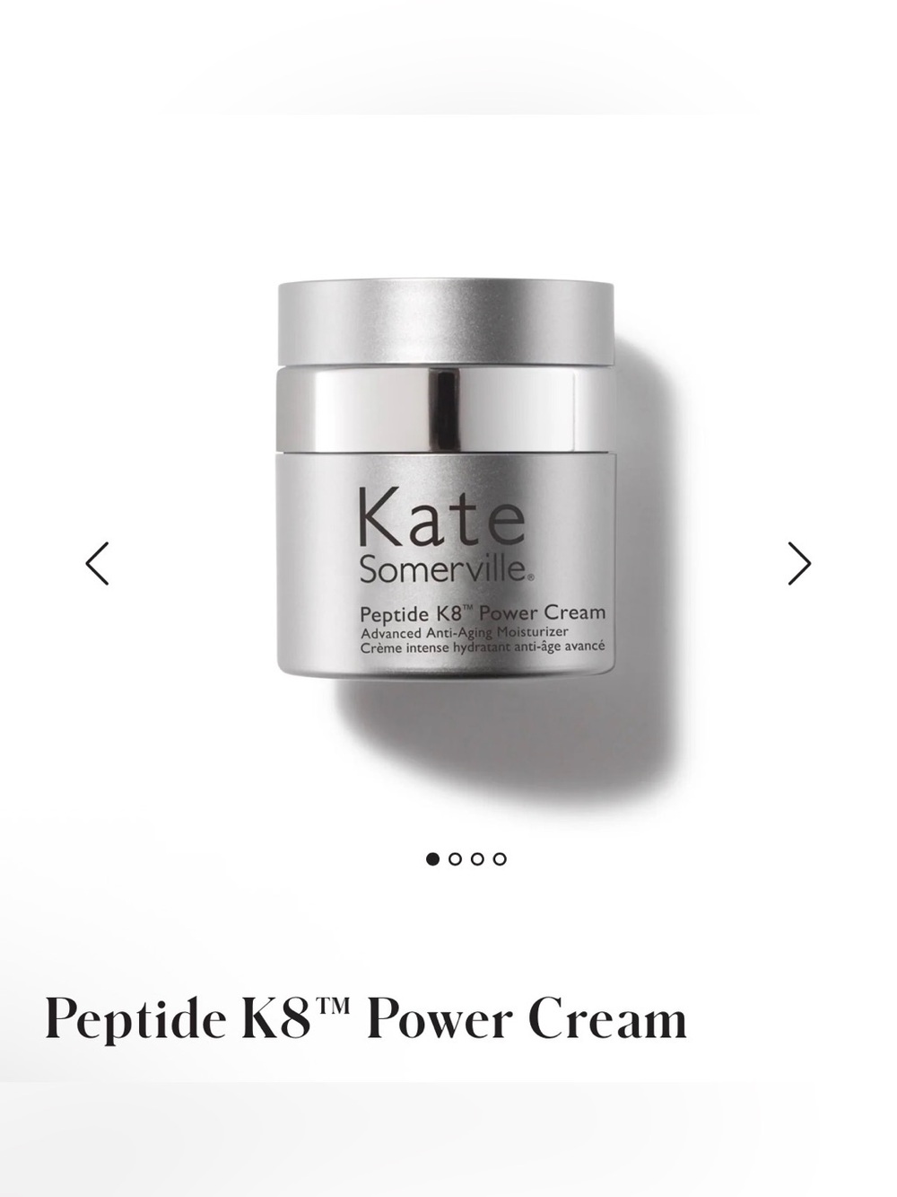 Kate Somerville Peptide K8™ Power Cream